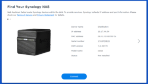 DSM-DS423-installation